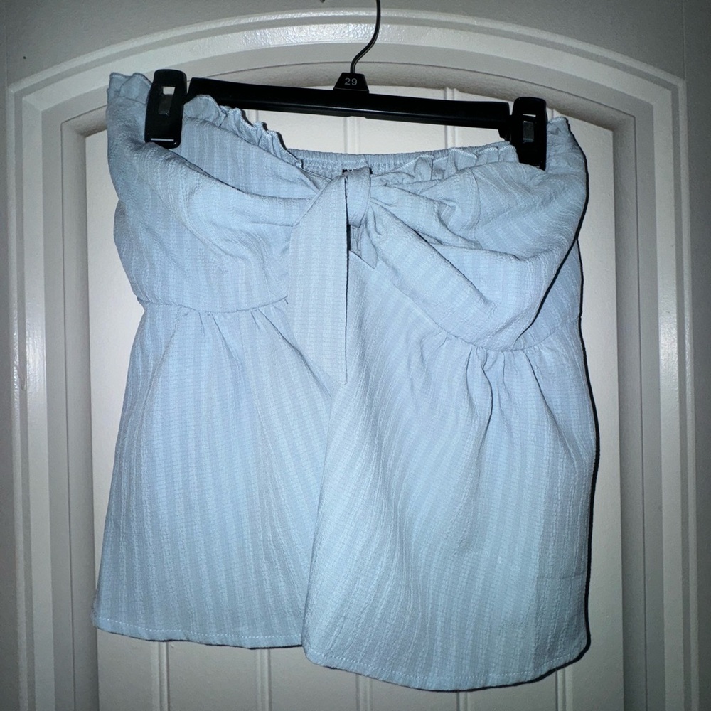 3/$15 Tie Front Tube Top